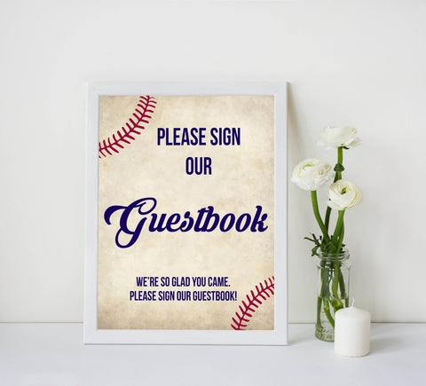 8 baby shower signs, 8 baby shower table signs, Baseball baby signs, baseball baby decor, printable baby shower decor, fun baby decor, baby food signs, printable baby shower ideas