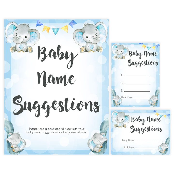  Blue elephant baby games, baby name suggestions, elephant baby games, printable baby games, top baby games, best baby shower games, baby shower ideas, fun baby games, elephant baby shower