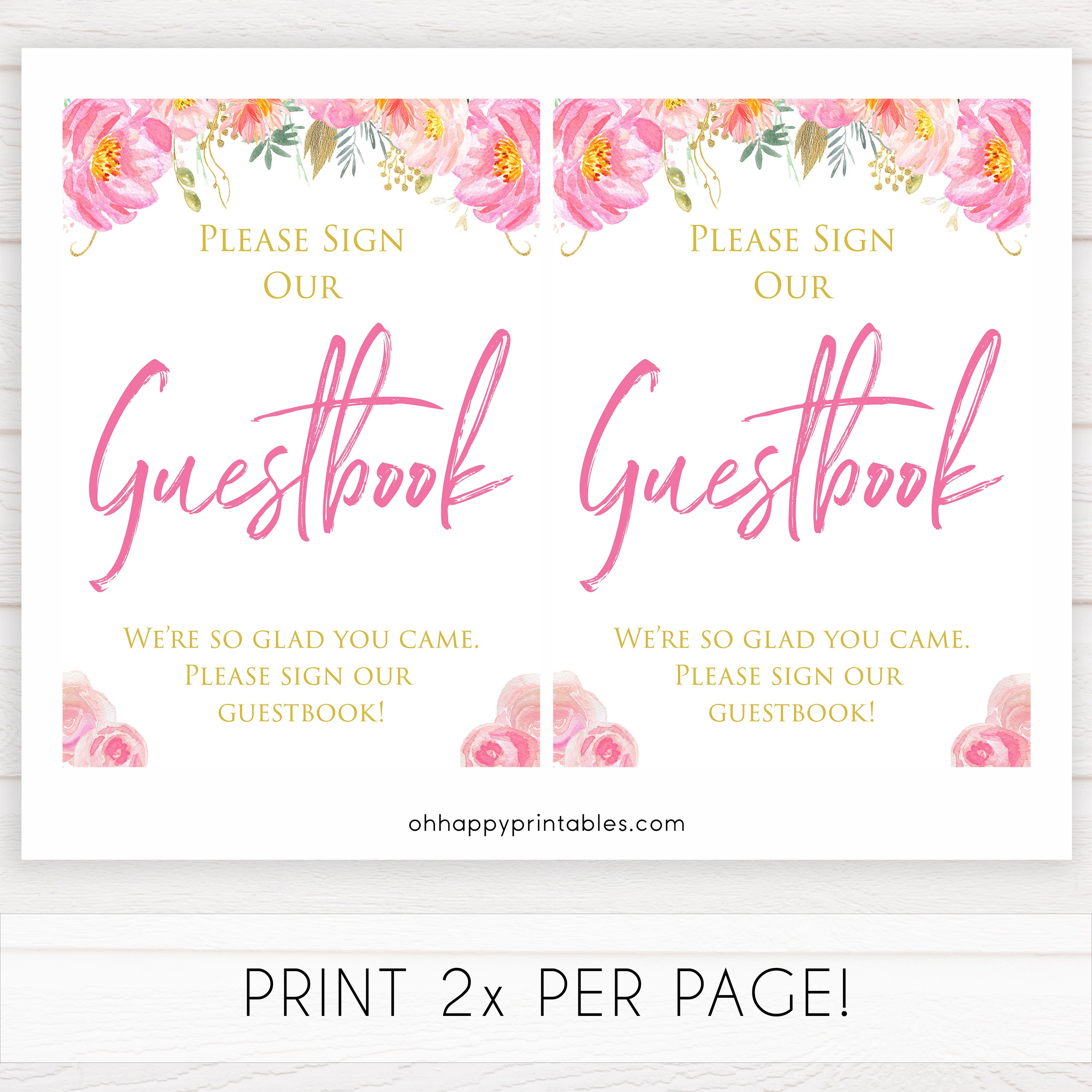 guestbook baby table signs, guestbook baby signs, Blush floral baby decor, printable baby table signs, printable baby decor, gold table signs, fun baby signs, floral fun baby table signs