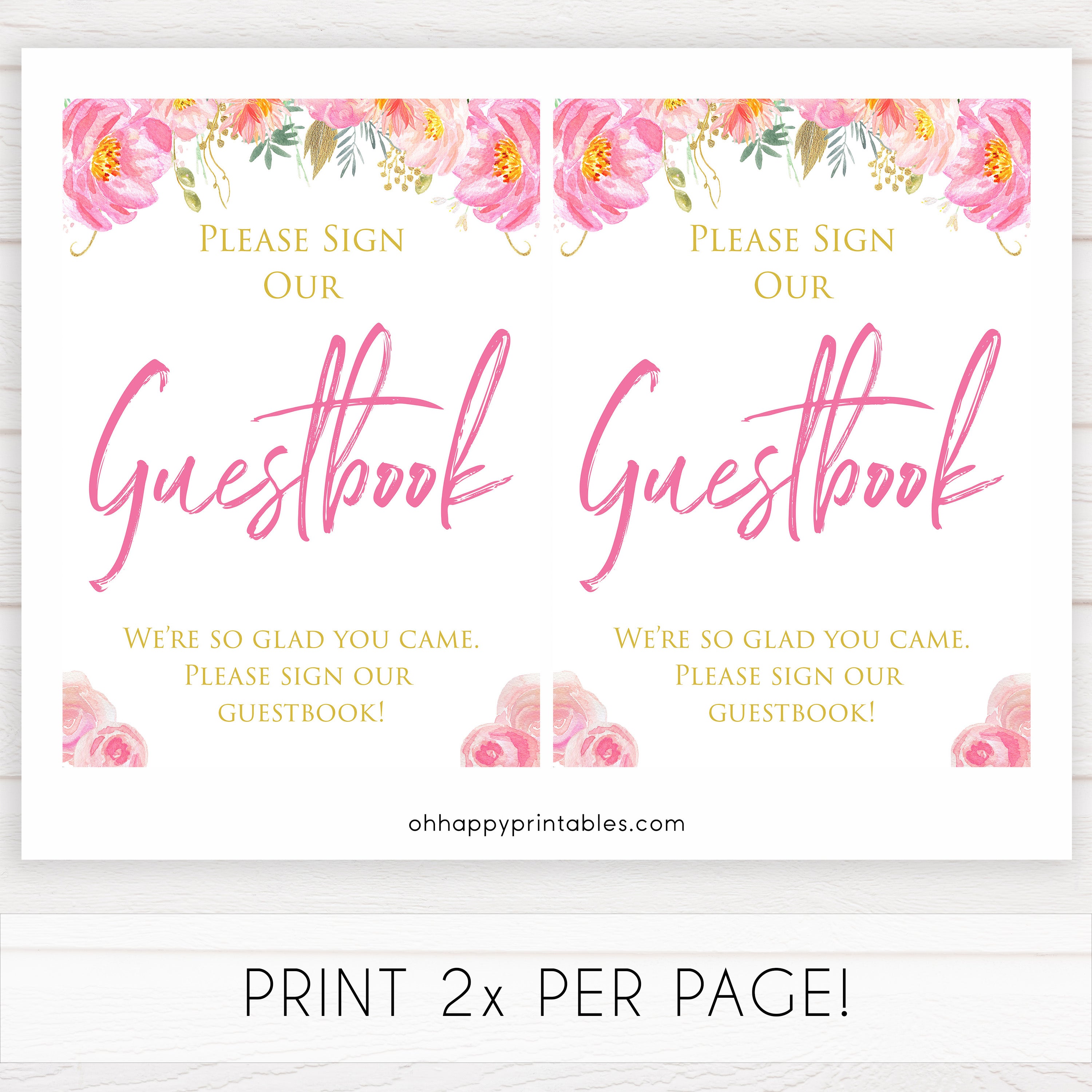 guestbook baby table signs, guestbook baby signs, Blush floral baby decor, printable baby table signs, printable baby decor, gold table signs, fun baby signs, floral fun baby table signs