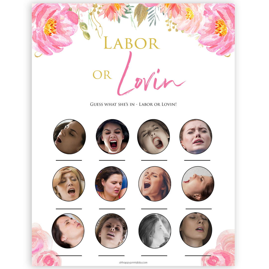 Pink blush floral baby shower labour or lovin, labor or lovin, printable baby games, baby shower games, blush baby shower, floral baby games, girl baby shower ideas, pink baby shower ideas, floral baby games, popular baby games, fun baby gamesPink blush floral baby shower labour or lovin, labor or lovin, printable baby games, baby shower games, blush baby shower, floral baby games, girl baby shower ideas, pink baby shower ideas, floral baby games, popular baby games, fun baby games
