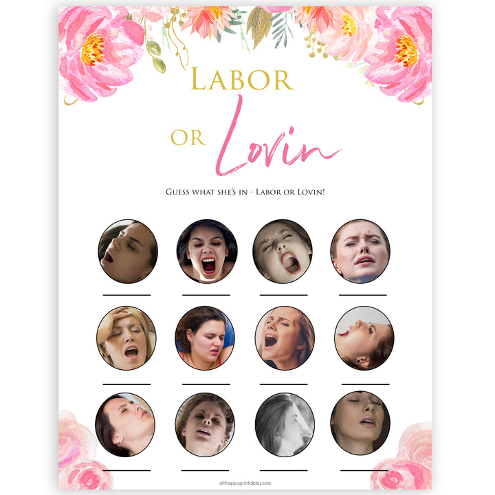 Pink blush floral baby shower labour or lovin, labor or lovin, printable baby games, baby shower games, blush baby shower, floral baby games, girl baby shower ideas, pink baby shower ideas, floral baby games, popular baby games, fun baby gamesPink blush floral baby shower labour or lovin, labor or lovin, printable baby games, baby shower games, blush baby shower, floral baby games, girl baby shower ideas, pink baby shower ideas, floral baby games, popular baby games, fun baby games