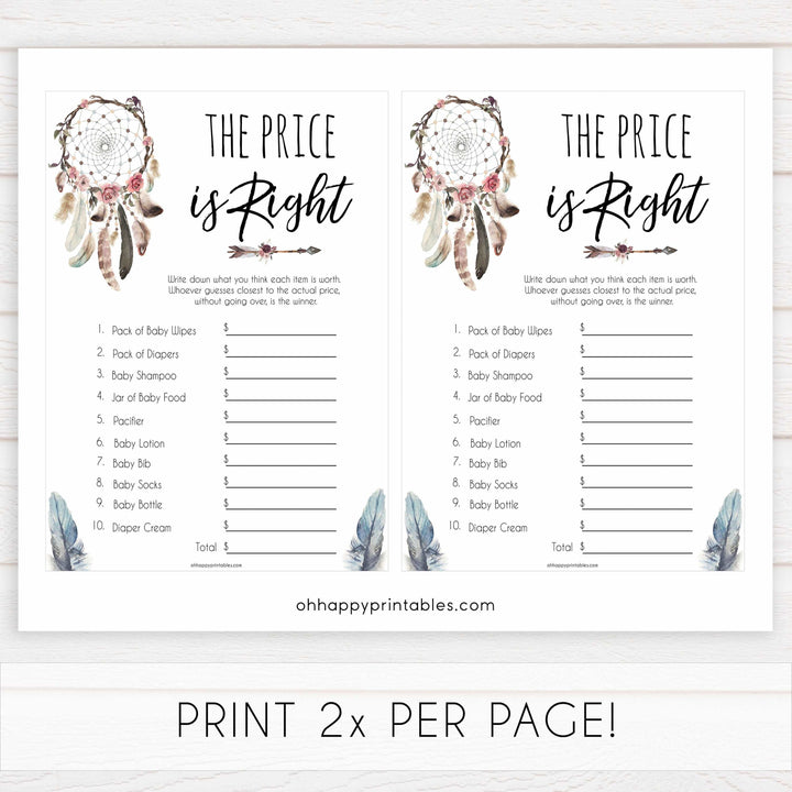 Boho baby games, 10 baby games bundle, fun baby games, printable baby games, top 10 baby games, boho baby shower, baby games, hilarious baby games