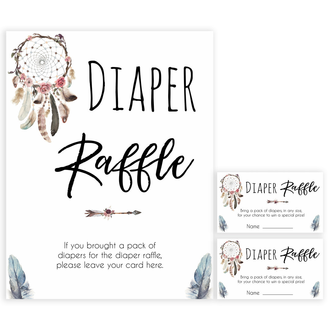 Boho baby games, diaper raffle baby game, fun baby games, printable baby games, top 10 baby games, boho baby shower, baby games, hilarious baby games