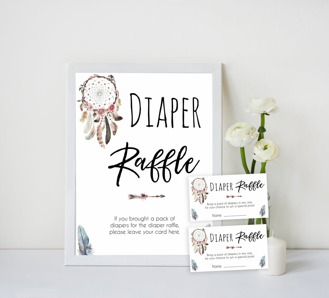 Boho baby games, diaper raffle baby game, fun baby games, printable baby games, top 10 baby games, boho baby shower, baby games, hilarious baby games