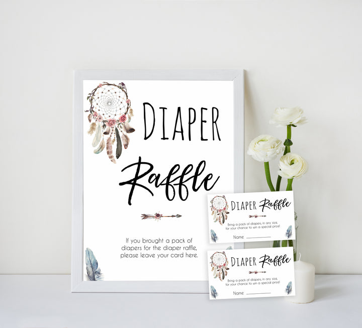Boho baby games, diaper raffle baby game, fun baby games, printable baby games, top 10 baby games, boho baby shower, baby games, hilarious baby games