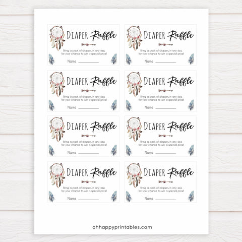 Boho baby games, diaper raffle baby game, fun baby games, printable baby games, top 10 baby games, boho baby shower, baby games, hilarious baby games
