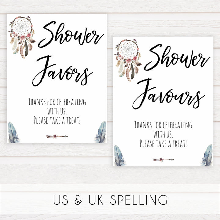 boho baby signs, shower favours, favor baby signs, printable baby signs, boho baby decor, fun baby signs, baby shower signs, baby shower decor