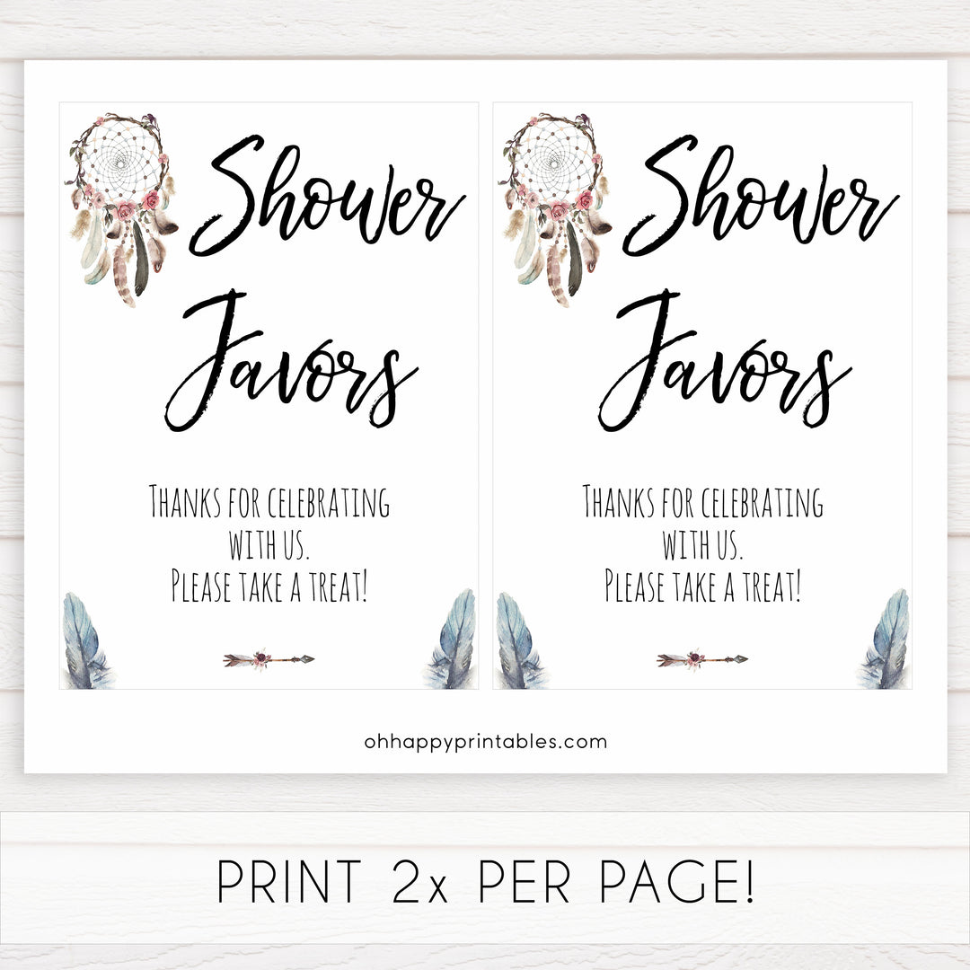 boho baby signs, shower favours, favor baby signs, printable baby signs, boho baby decor, fun baby signs, baby shower signs, baby shower decor