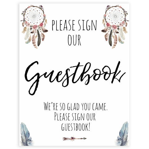 boho baby signs, guestbook baby signs, printable baby signs, boho baby decor, fun baby signs, baby shower signs, baby shower decor