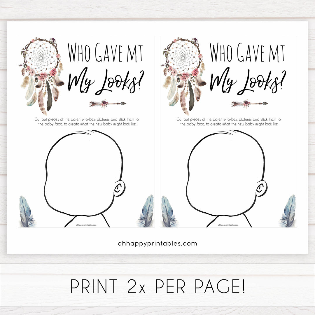 Boho baby games, whats in your phone baby game, fun baby games, printable baby games, top 10 baby games, boho baby shower, baby games, hilarious baby games