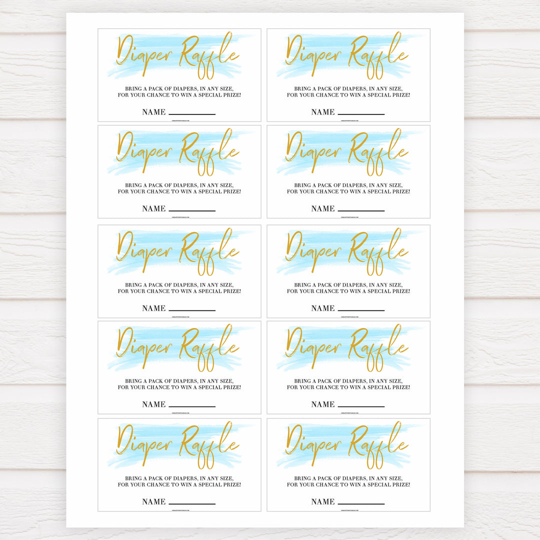 Blue swash, diaper raffle baby games, baby shower games, printable baby games, fun baby games, boy baby shower games, baby games, fun baby shower ideas, baby shower ideas, boy baby games, blue baby shower