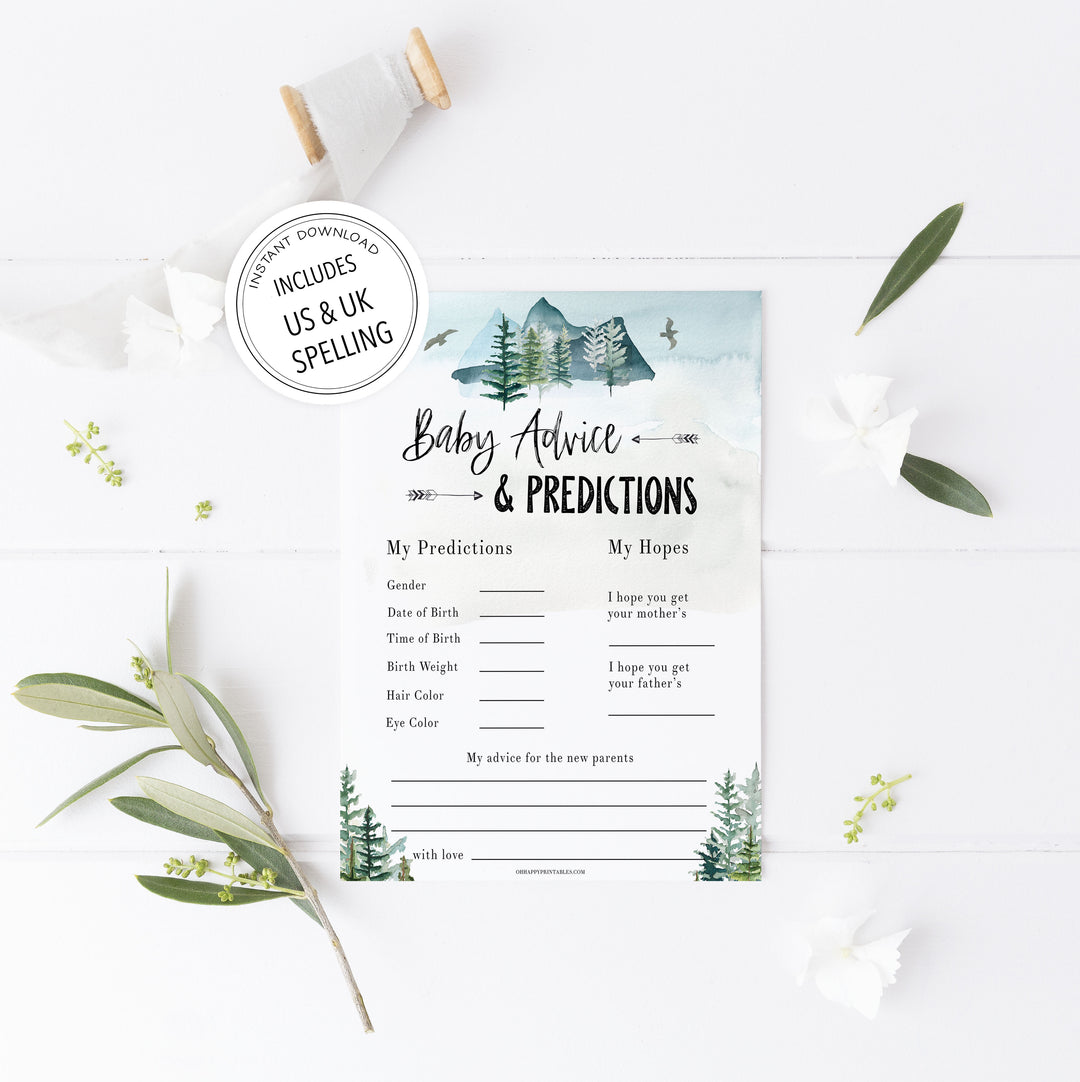 baby advice and predictions game, Printable baby shower games, adventure awaits baby games, baby shower games, fun baby shower ideas, top baby shower ideas, adventure awaits baby shower, baby shower games, fun adventure baby shower ideas