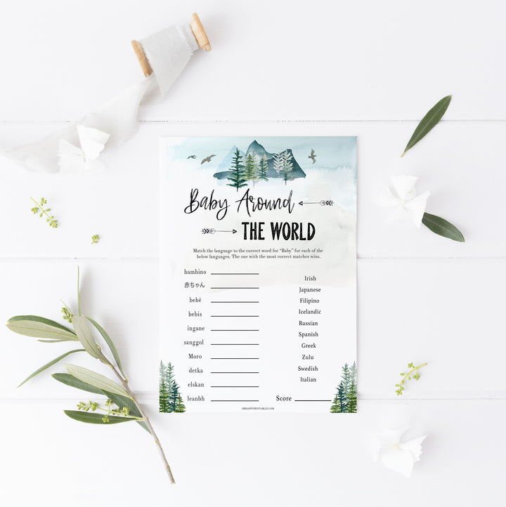 baby around the world game, Printable baby shower games, adventure awaits baby games, baby shower games, fun baby shower ideas, top baby shower ideas, adventure awaits baby shower, baby shower games, fun adventure baby shower ideas