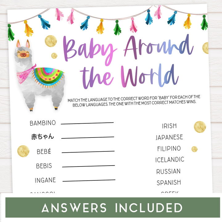7 baby shower games, baby shower games bundle, Printable baby shower games, llama fiesta fun baby games, baby shower games, fun baby shower ideas, top baby shower ideas, Llama fiesta shower baby shower, fiesta baby shower ideas