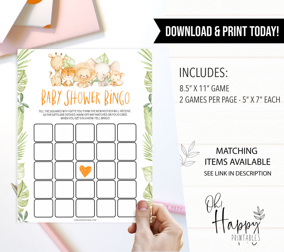 baby shower bingo game, Printable baby shower games, safari animals baby games, baby shower games, fun baby shower ideas, top baby shower ideas, safari animals baby shower, baby shower games, fun baby shower ideas