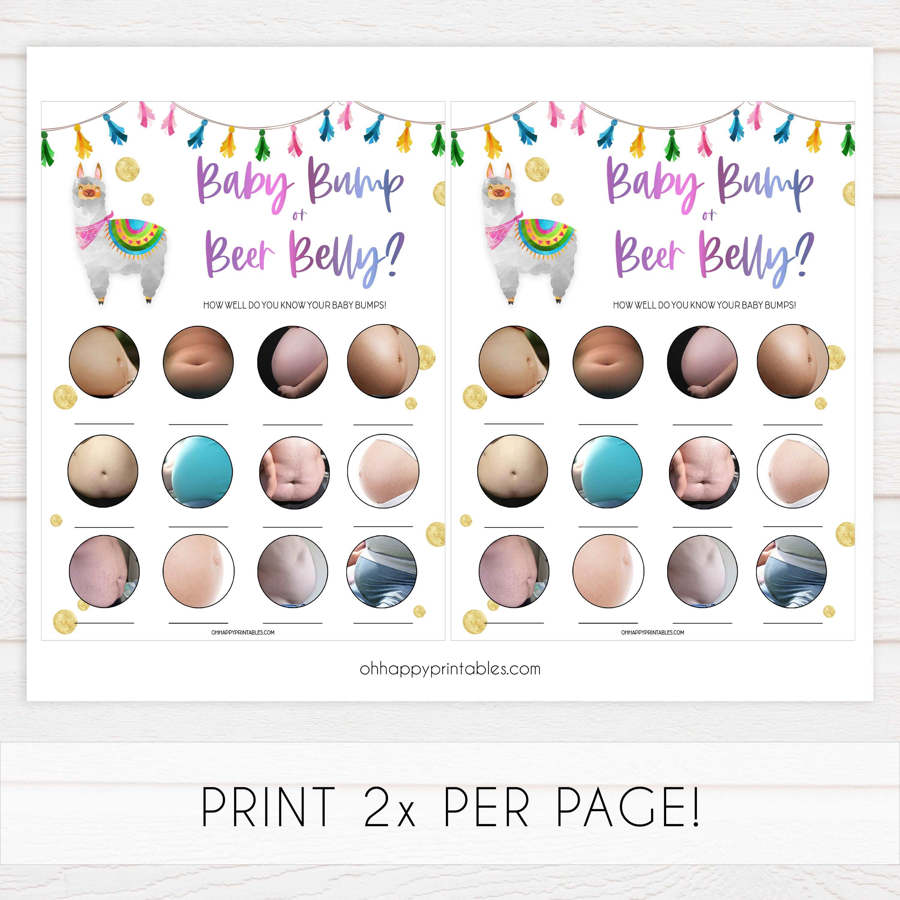 porn or labor, baby bump or beer belly, boobs or butts, Printable baby shower games, llama fiesta fun baby games, baby shower games, fun baby shower ideas, top baby shower ideas, Llama fiesta shower baby shower, fiesta baby shower ideas