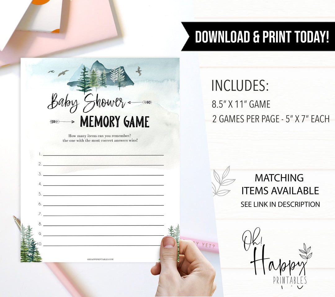 baby memory game, Printable baby shower games, adventure awaits baby games, baby shower games, fun baby shower ideas, top baby shower ideas, adventure awaits baby shower, baby shower games, fun adventure baby shower ideas