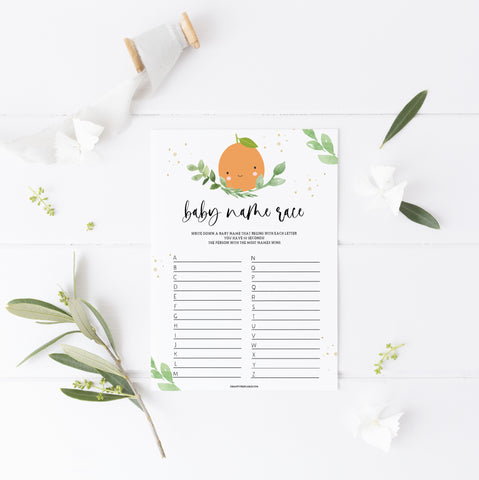 baby name race game, Printable baby shower games, little cutie baby games, baby shower games, fun baby shower ideas, top baby shower ideas, little cutie baby shower, baby shower games, fun little cutie baby shower ideas