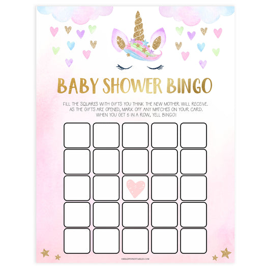 baby shower bingo game, Printable baby shower games, unicorn baby games, baby shower games, fun baby shower ideas, top baby shower ideas, unicorn baby shower, baby shower games, fun unicorn baby shower ideas