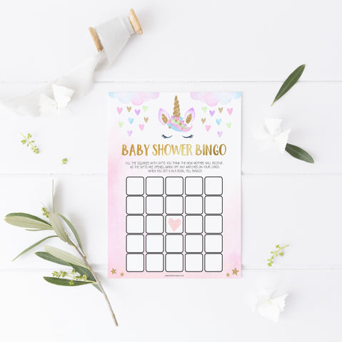 baby shower bingo game, Printable baby shower games, unicorn baby games, baby shower games, fun baby shower ideas, top baby shower ideas, unicorn baby shower, baby shower games, fun unicorn baby shower ideas
