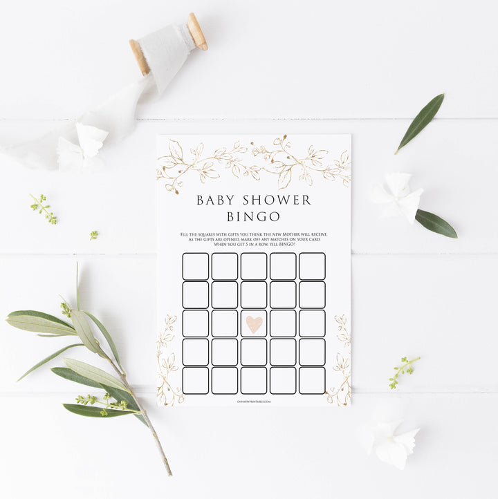 baby shower bingo, Printable baby shower games, gold leaf baby games, baby shower games, fun baby shower ideas, top baby shower ideas, gold leaf baby shower, baby shower games, fun gold leaf baby shower ideas