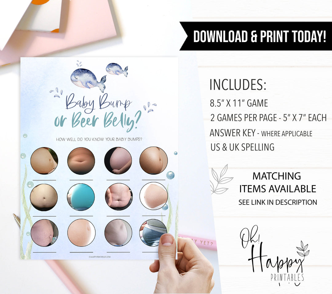 baby shower games bundle, 8 baby games, Printable baby shower games, whale baby games, baby shower games, fun baby shower ideas, top baby shower ideas, whale baby shower, baby shower games, fun whale baby shower ideas