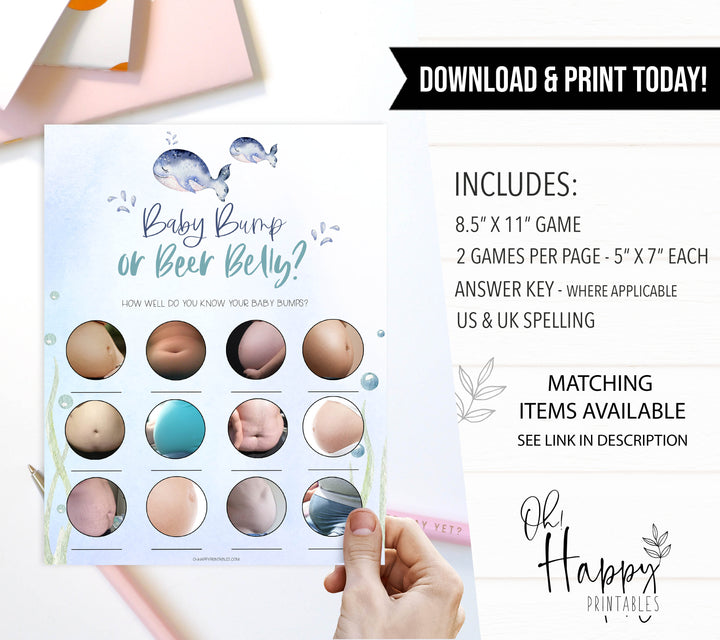 baby shower games bundle, 8 baby games, Printable baby shower games, whale baby games, baby shower games, fun baby shower ideas, top baby shower ideas, whale baby shower, baby shower games, fun whale baby shower ideas