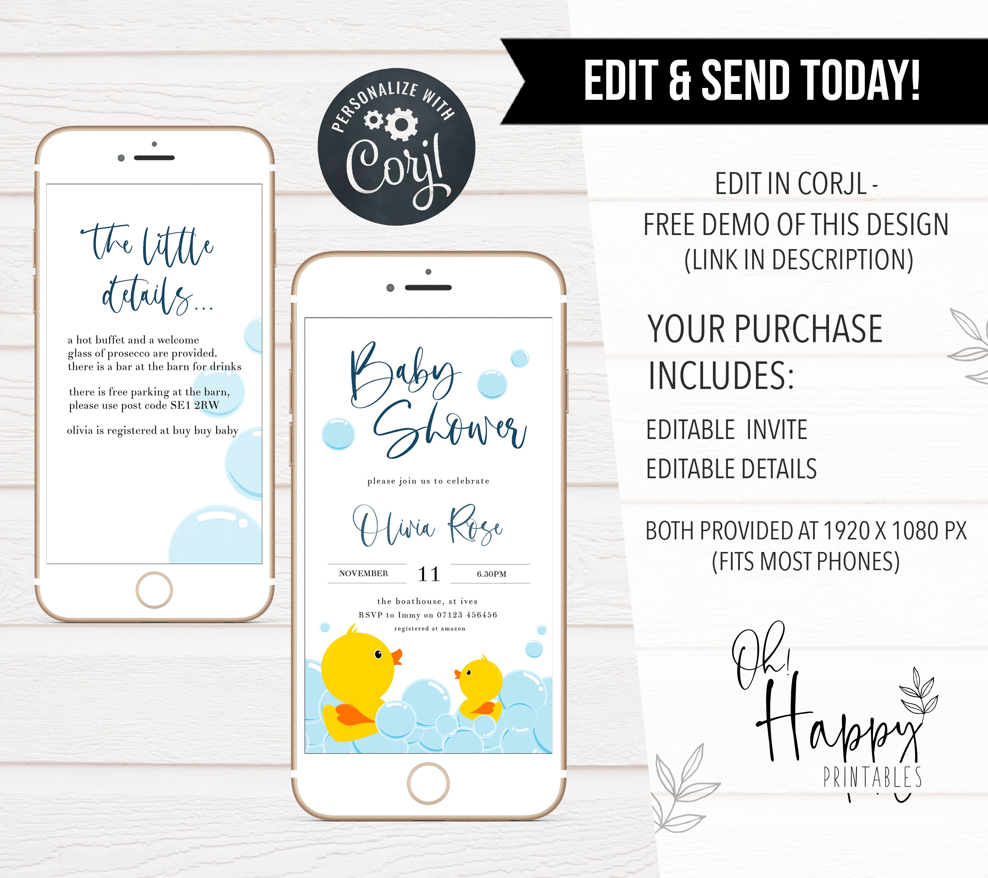 rubber ducky baby shower, printable baby shower invitations, editable baby shower invitations, rubber ducky baby invites, mobile baby shower invitations, mobile invites