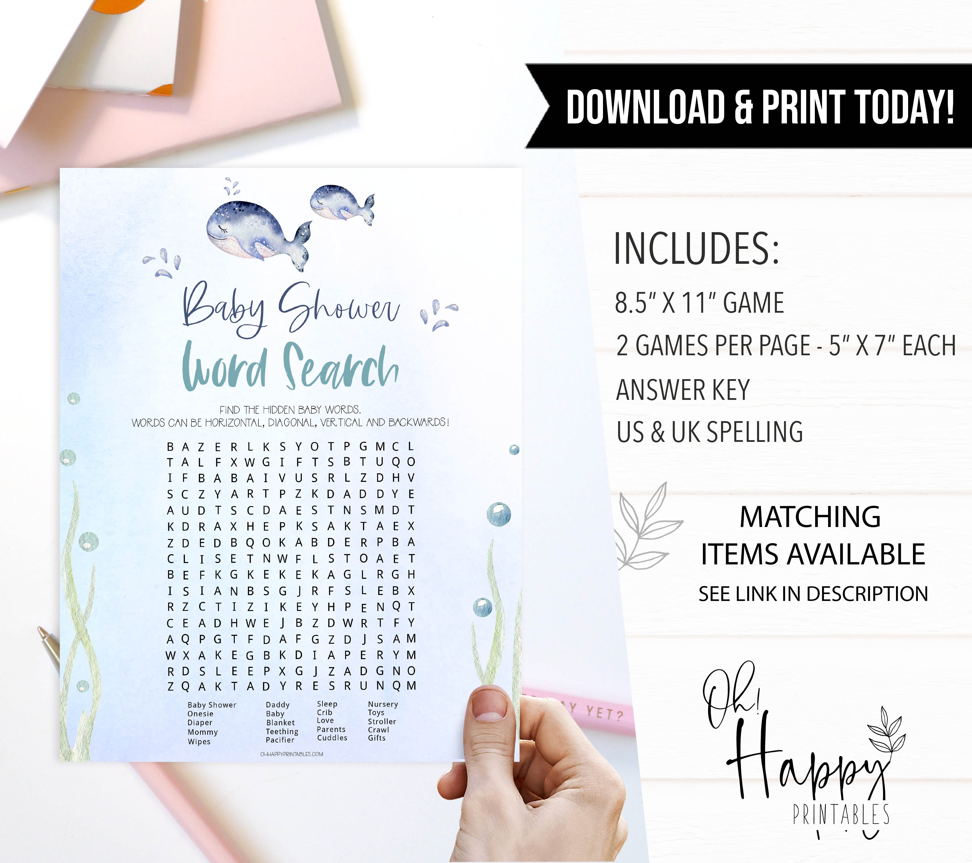 baby shower word search game, Printable baby shower games, whale baby games, baby shower games, fun baby shower ideas, top baby shower ideas, whale baby shower, baby shower games, fun whale baby shower ideas
