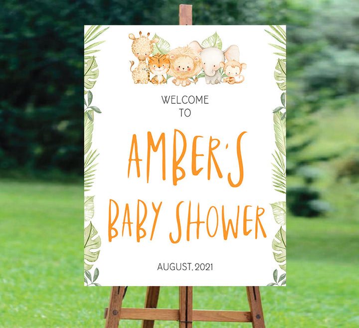 baby shower welcome sign, Safari animals baby decor, printable baby table signs, printable baby decor, baby safari animals table signs, fun baby signs, baby safari animals fun baby table signs