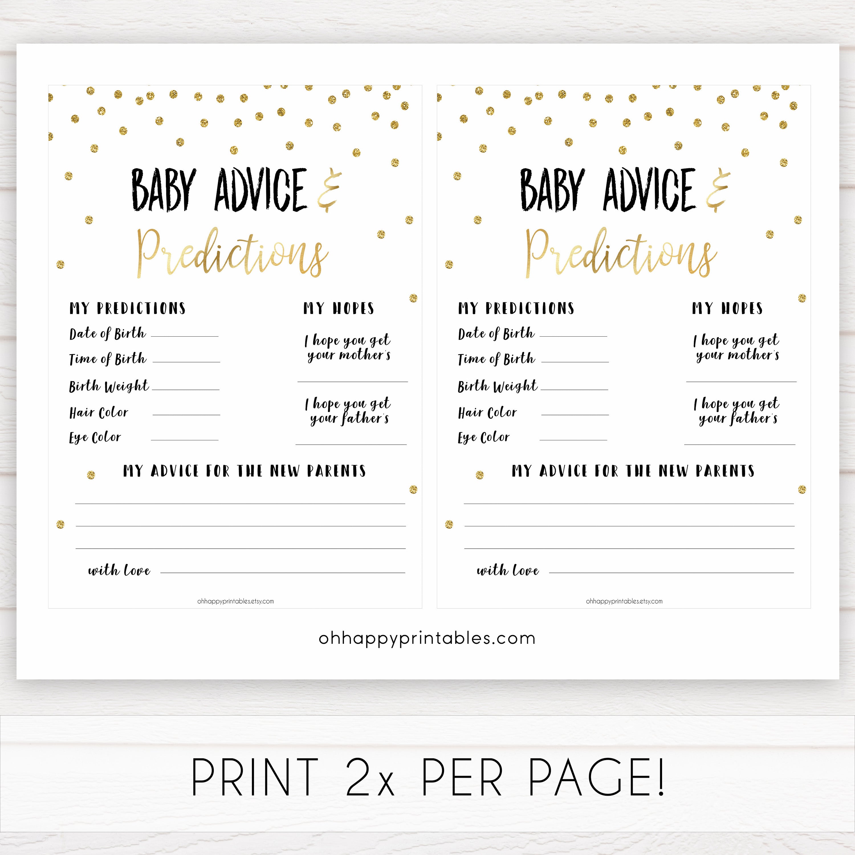gold baby shower games, baby advice and predictions games, printable baby games, fun baby games, popular baby games, baby shower games, gold baby games