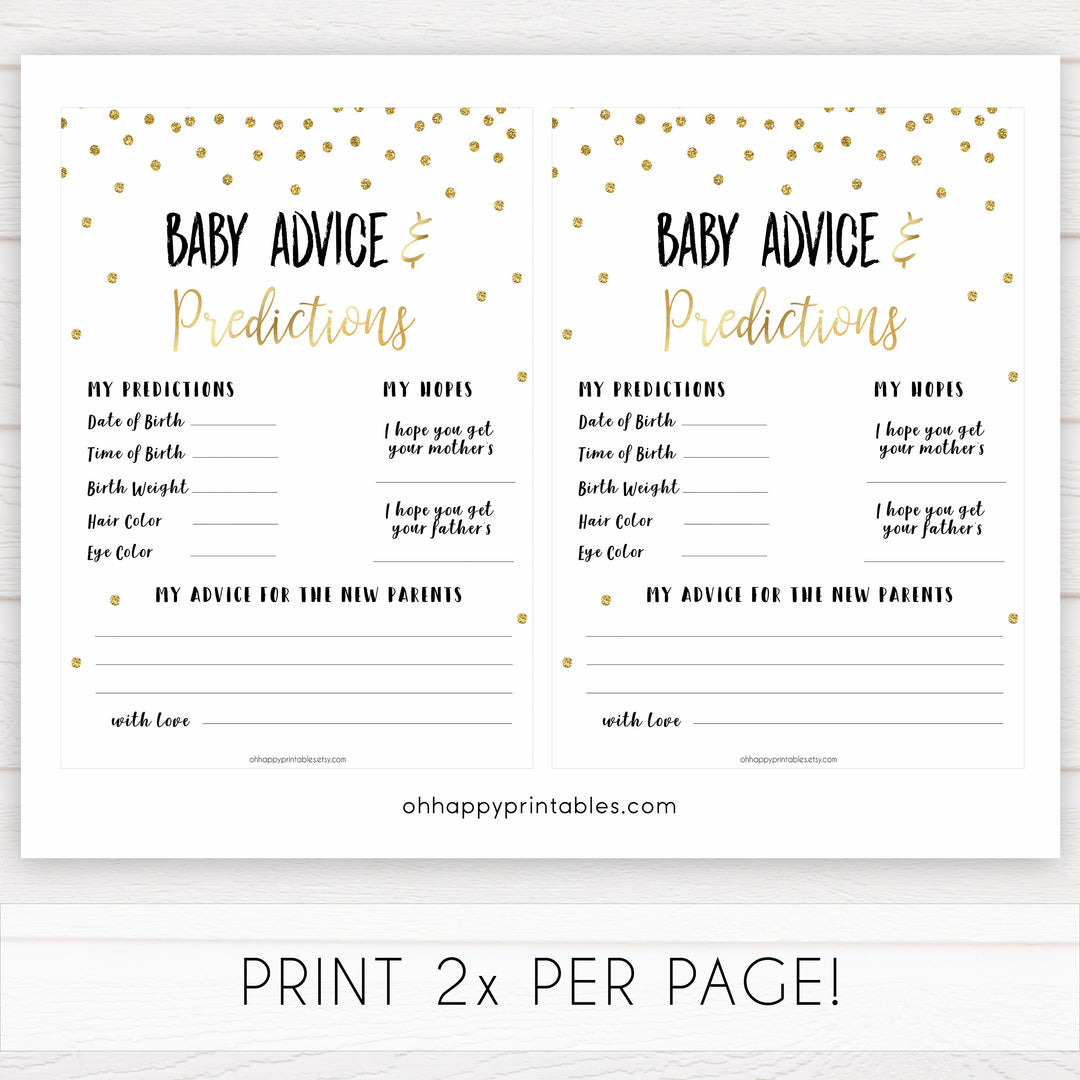 gold baby shower games, baby advice and predictions games, printable baby games, fun baby games, popular baby games, baby shower games, gold baby games