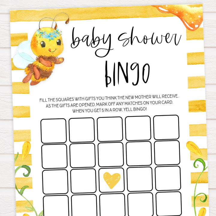 baby shower bingo, Printable baby shower games, mommy bee fun baby games, baby shower games, fun baby shower ideas, top baby shower ideas, mommy to bee baby shower, friends baby shower ideas