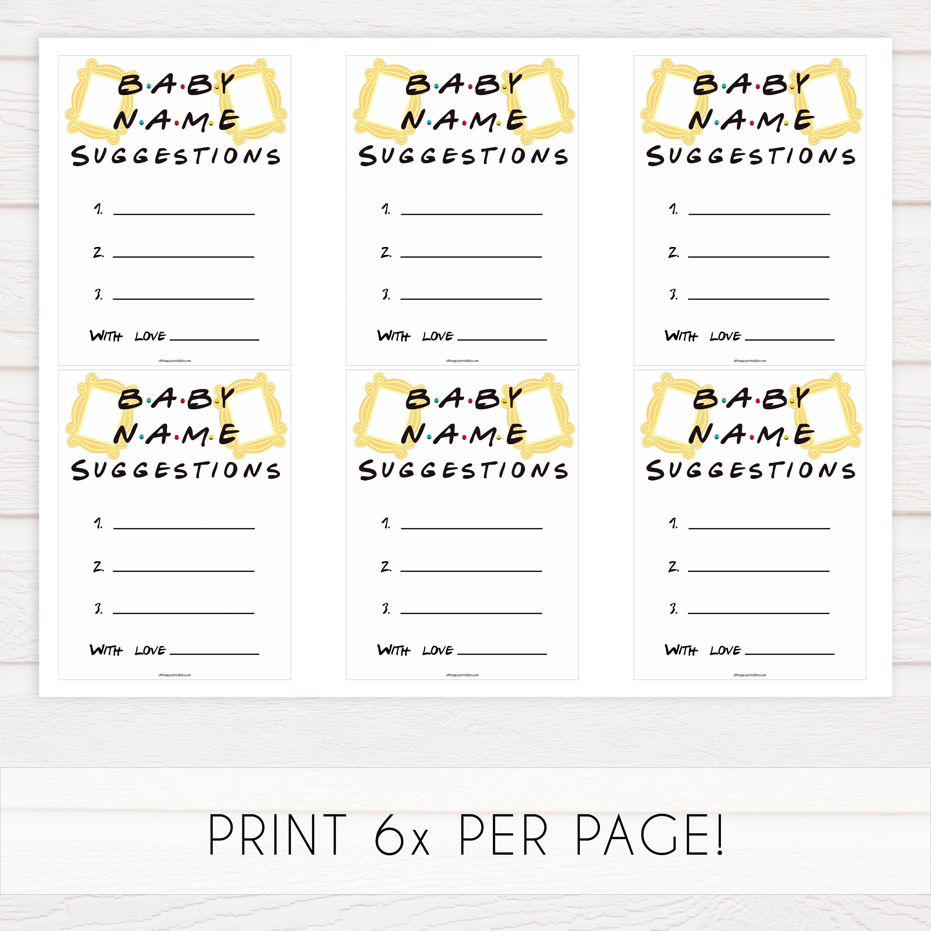 baby name suggestions, Printable baby shower games, friends fun baby games, baby shower games, fun baby shower ideas, top baby shower ideas, friends baby shower, friends baby shower ideas