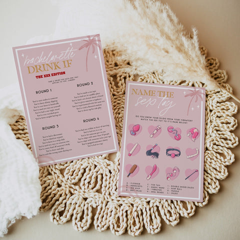 editable palm springs bachelorette games, printable bachelorette party games, bachelorette games