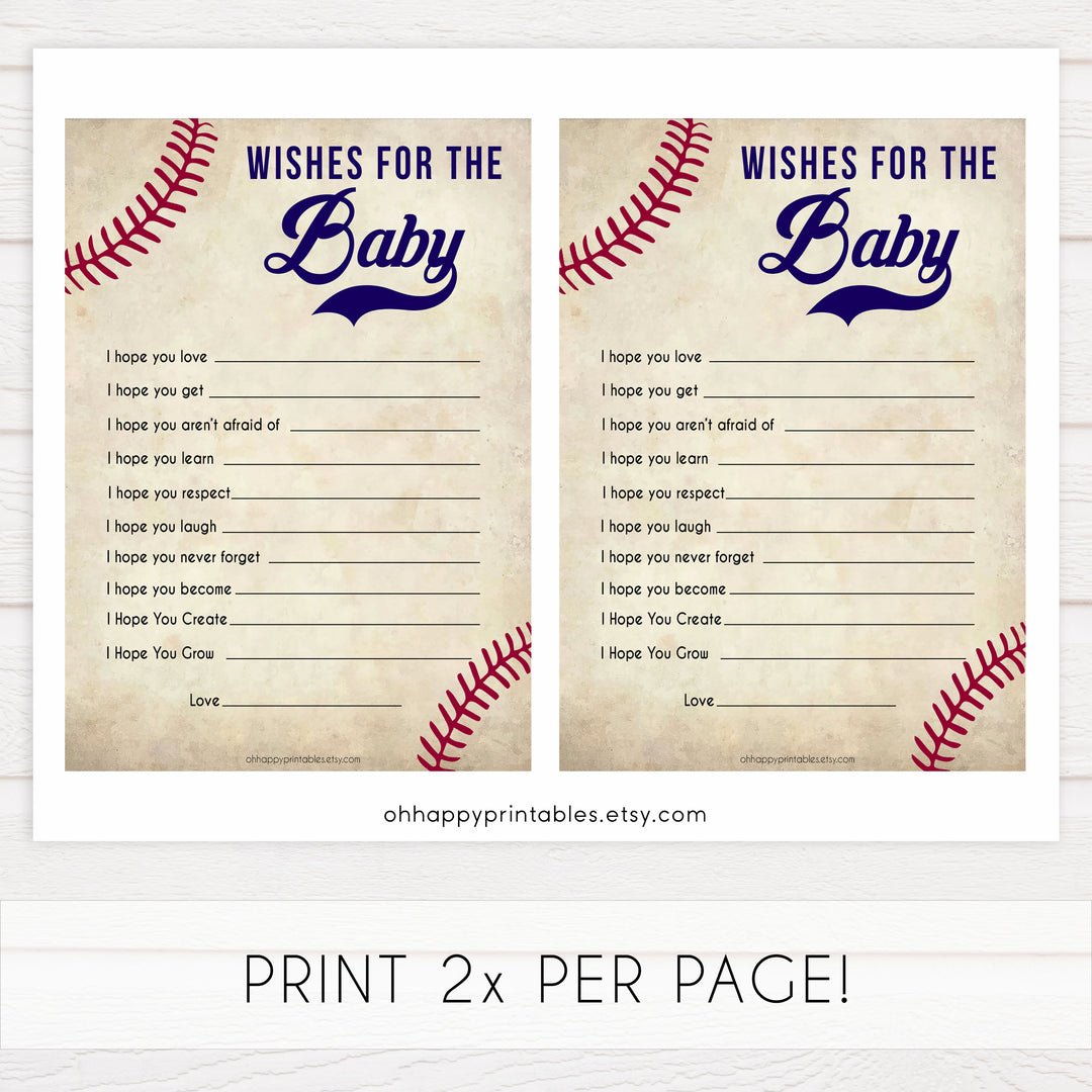 Wishes for The Baby - Baseball