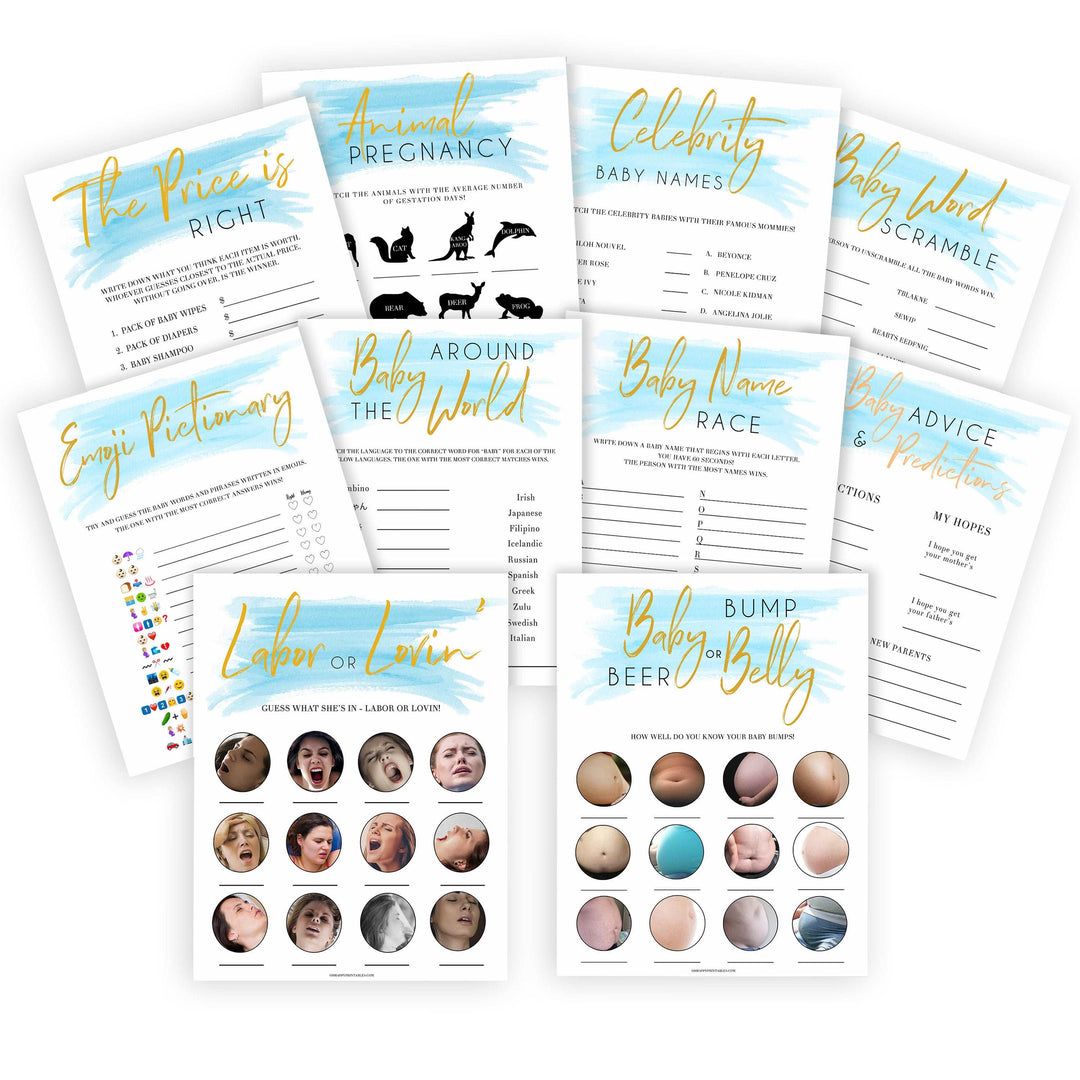 Blue swash, 10 baby shower games, baby games, baby shower games, printable baby games, fun baby games, boy baby shower games, baby games, fun baby shower ideas, baby shower ideas