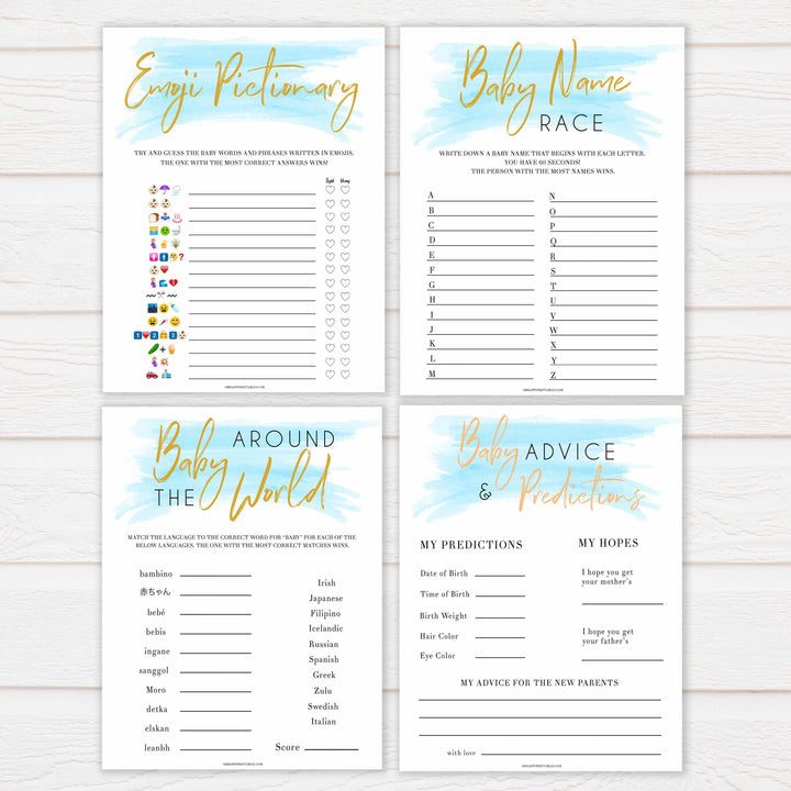 Blue swash, 10 baby shower games, baby games, baby shower games, printable baby games, fun baby games, boy baby shower games, baby games, fun baby shower ideas, baby shower ideas