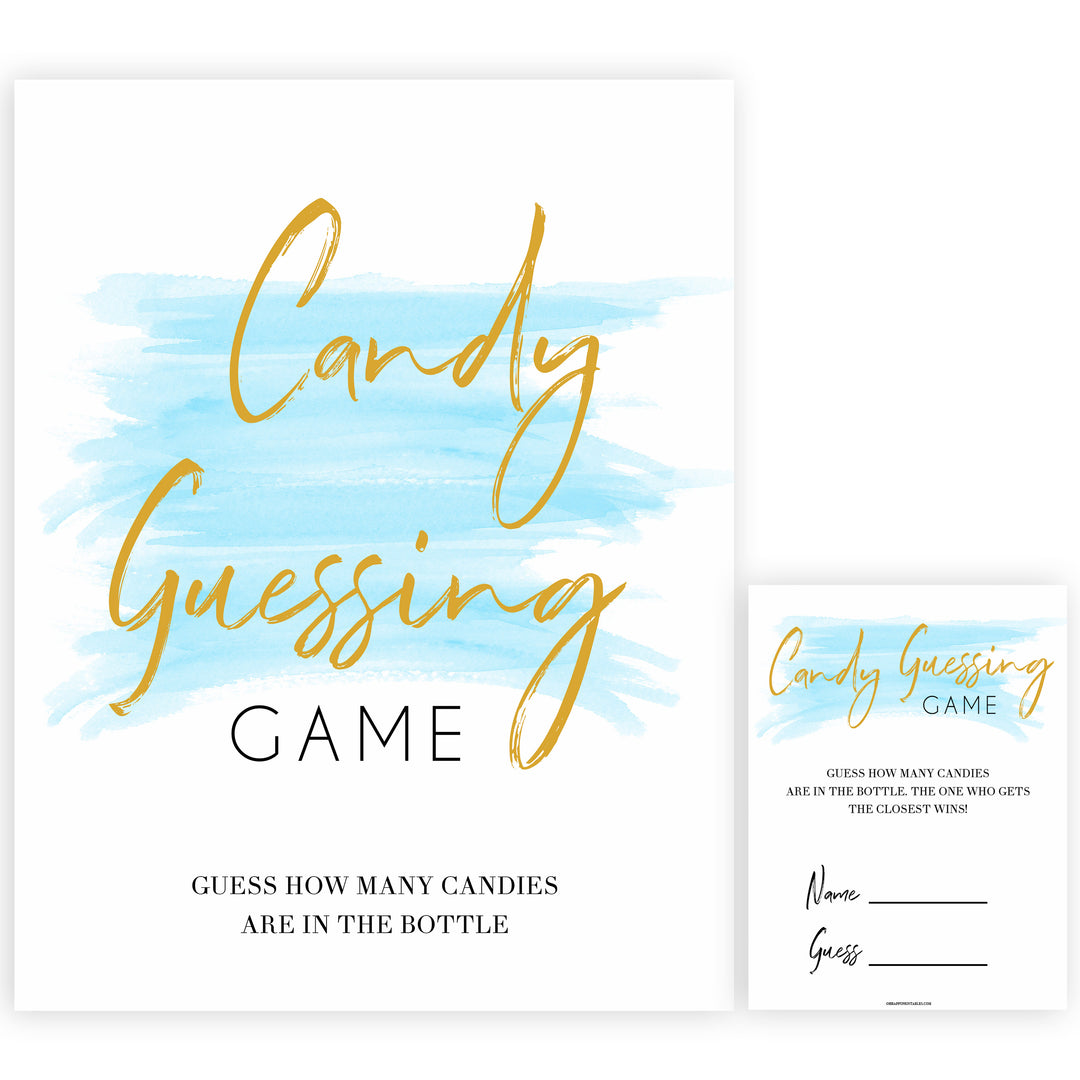 Blue swash, candy guessing game baby games, baby shower games, printable baby games, fun baby games, boy baby shower games, baby games, fun baby shower ideas, baby shower ideas, boy baby games, blue baby shower