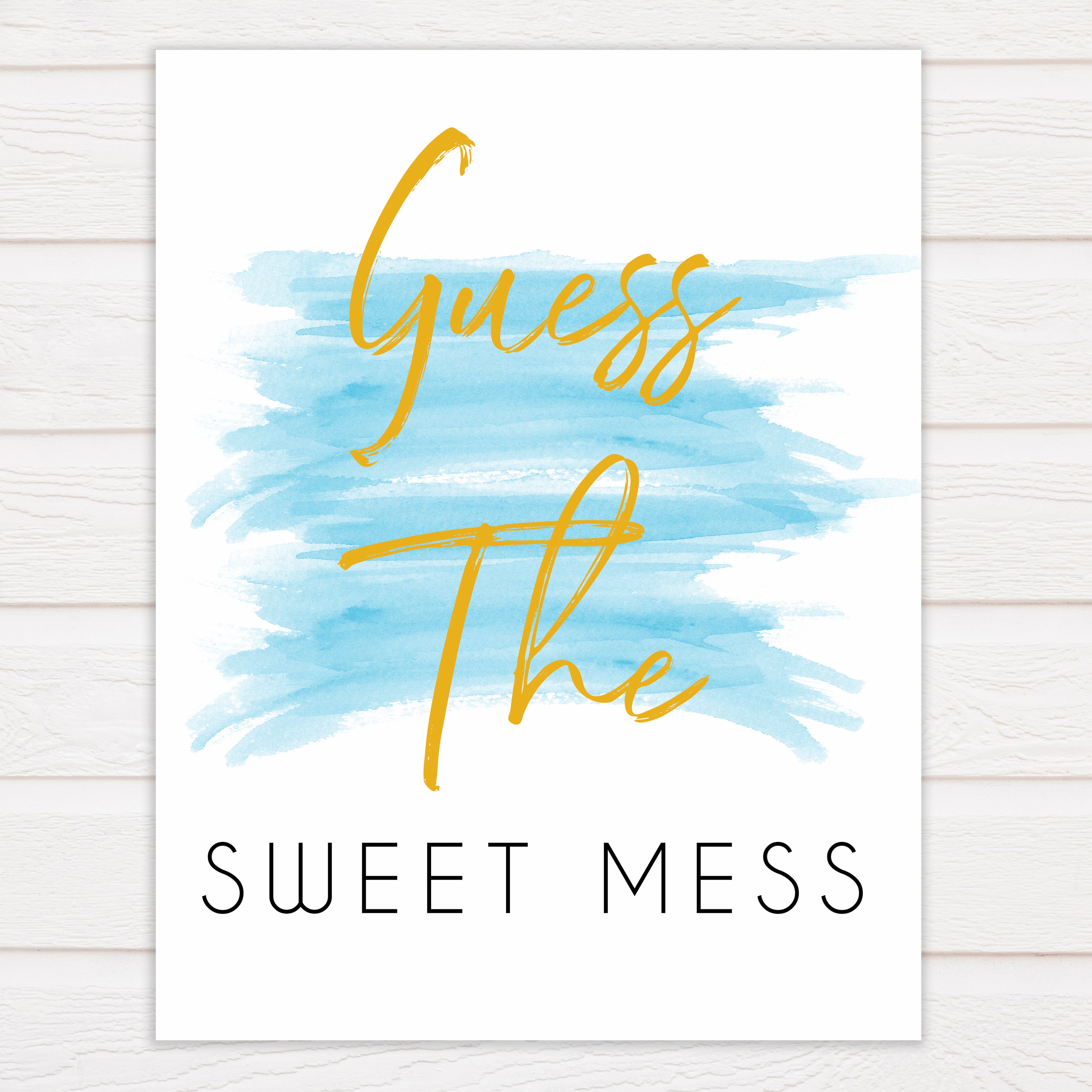 Blue swash, guess the sweet mess baby games, baby shower games, printable baby games, fun baby games, boy baby shower games, baby games, fun baby shower ideas, baby shower ideas, boy baby games, blue baby shower