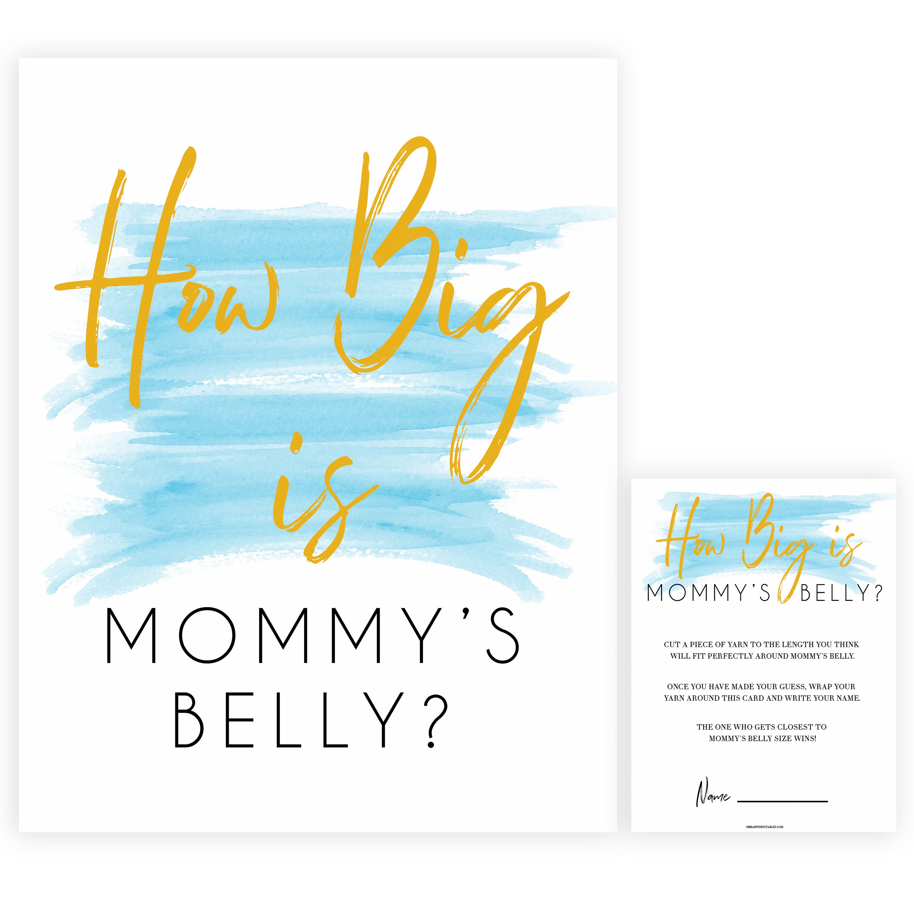 Blue swash, how big is mommys belly baby games, baby shower games, printable baby games, fun baby games, boy baby shower games, baby games, fun baby shower ideas, baby shower ideas, boy baby games, blue baby shower