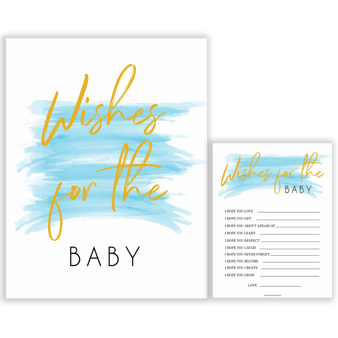 Blue swash, wishes for the baby baby games, baby shower games, printable baby games, fun baby games, boy baby shower games, baby games, fun baby shower ideas, baby shower ideas, boy baby games, blue baby shower