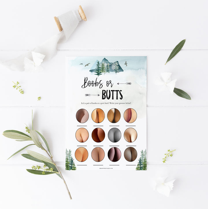 boobs or butts baby game, Printable baby shower games, adventure awaits baby games, baby shower games, fun baby shower ideas, top baby shower ideas, adventure awaits baby shower, baby shower games, fun adventure baby shower ideas