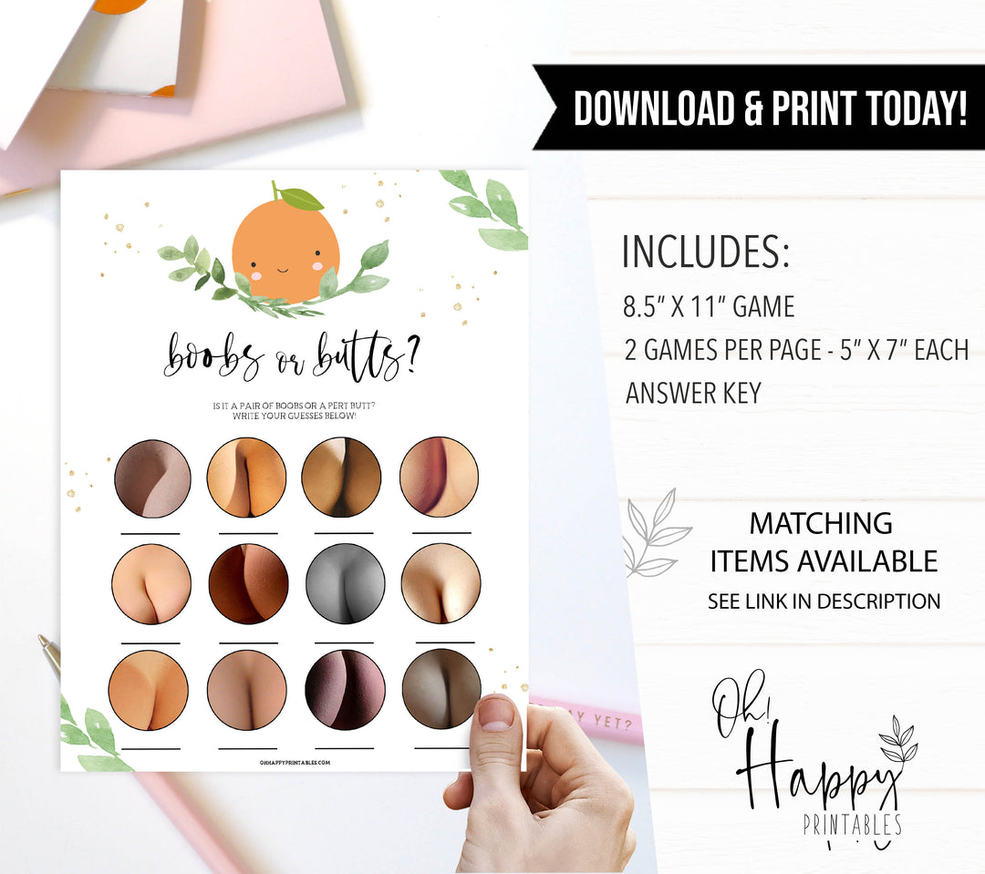 boobs or butts baby shower game, Printable baby shower games, little cutie baby games, baby shower games, fun baby shower ideas, top baby shower ideas, little cutie baby shower, baby shower games, fun little cutie baby shower ideas