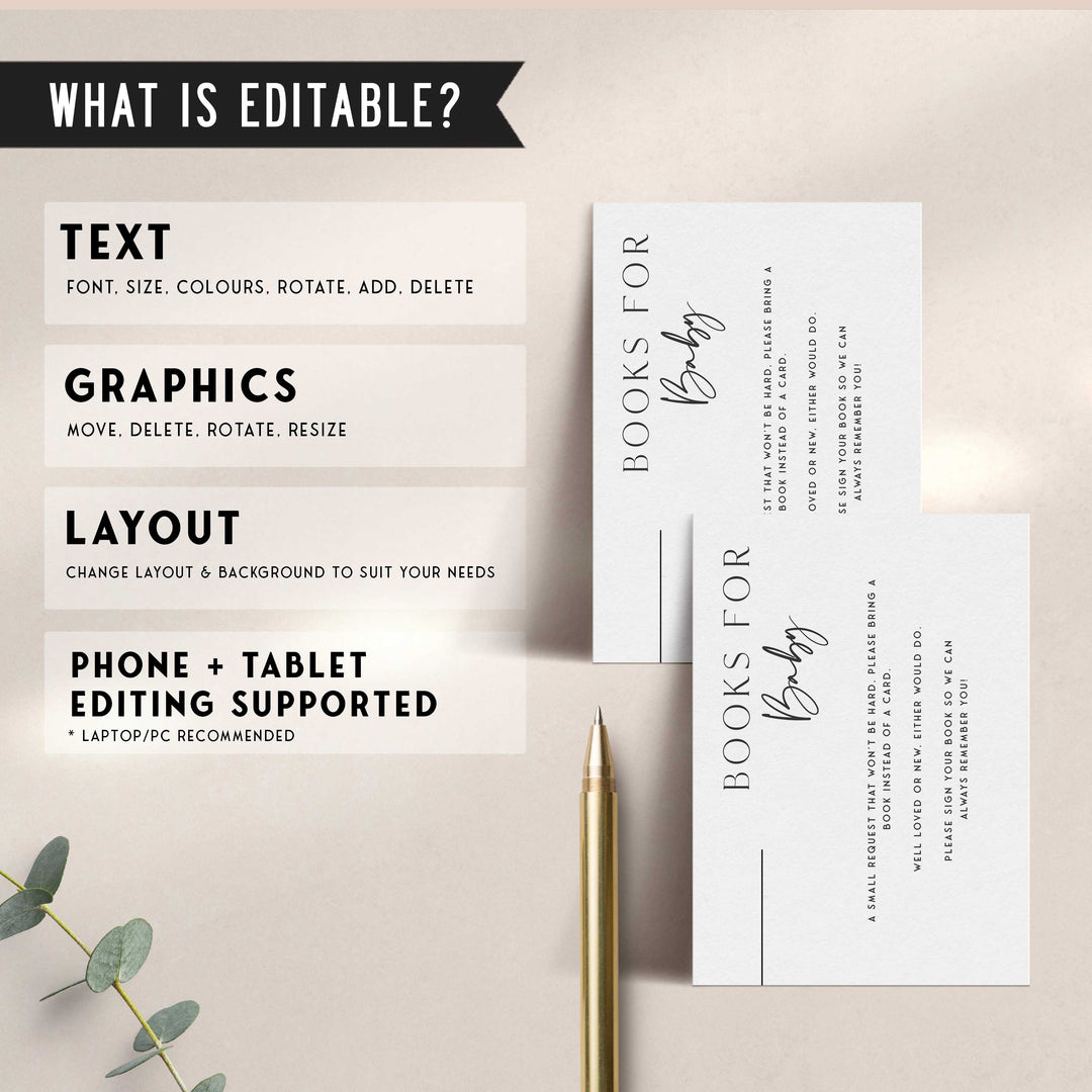 books for baby, baby shower game, printable baby shower games, editable baby shower games, modern baby shower games, minimalist baby shower