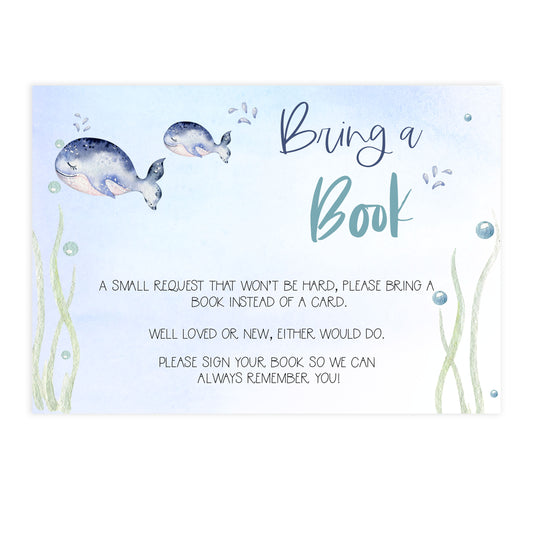Bring A Book - Whale