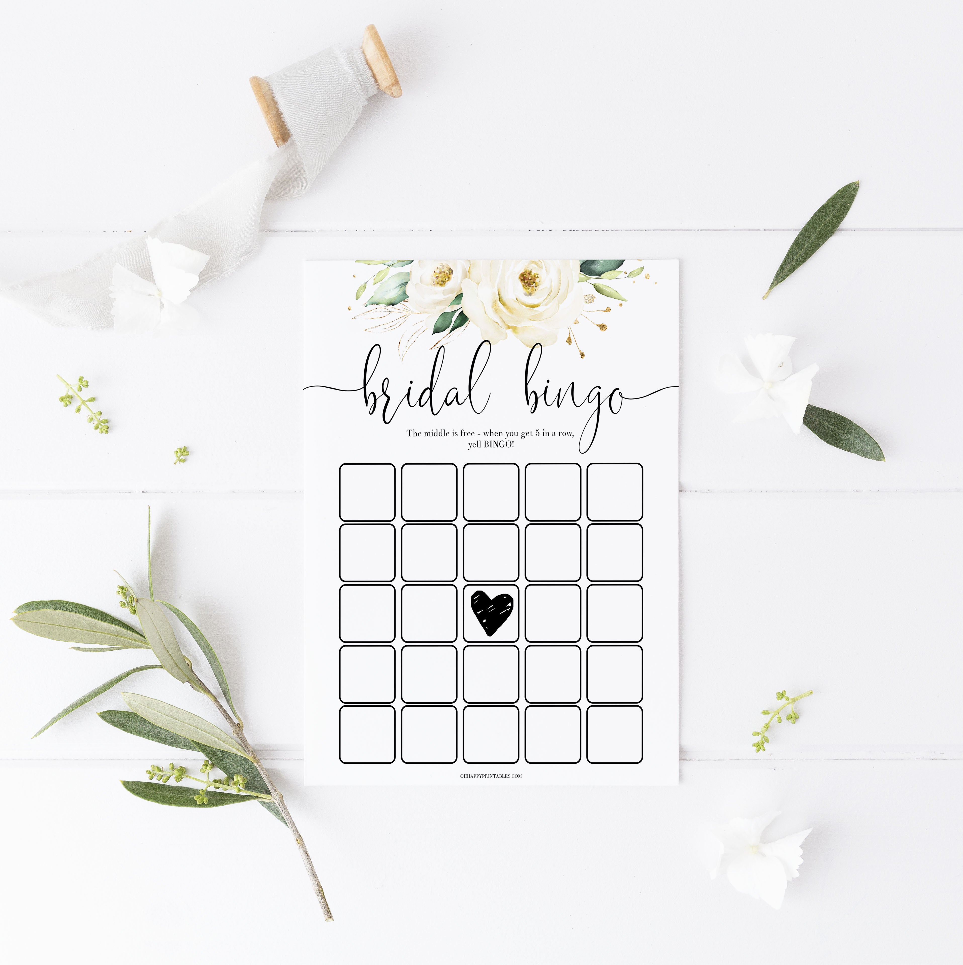 bridal shower bingo game, Printable bridal shower games, floral bridal shower, floral bridal shower games, fun bridal shower games, bridal shower game ideas, floral bridal shower