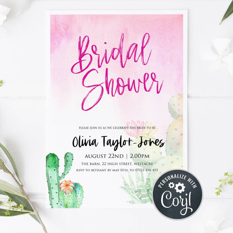 editable bridal shower invitation, final fiesta bridal shower invitation, bridal shower invitations, editable bridal invite