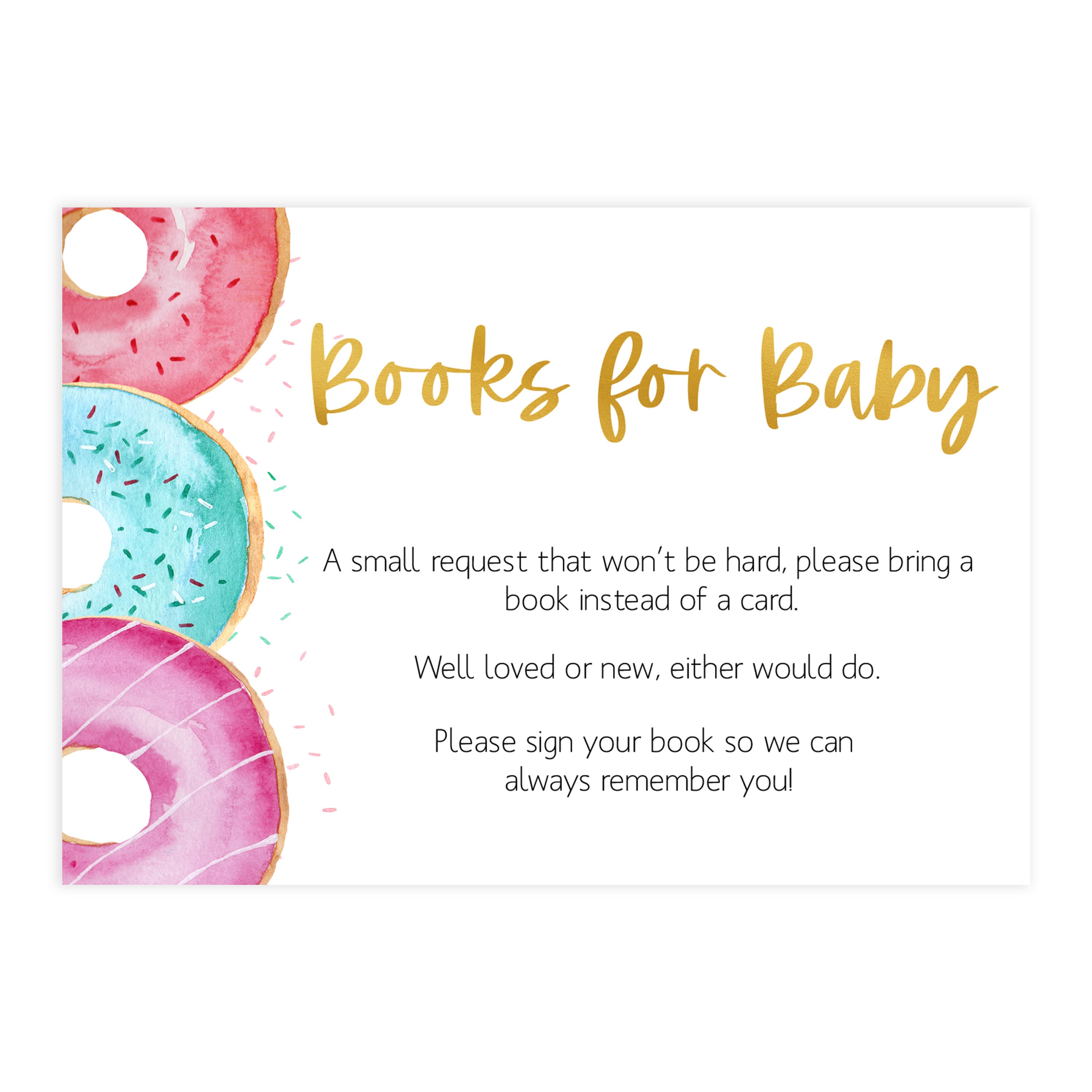 books for baby, bring a book card, Printable baby shower games, donut baby games, baby shower games, fun baby shower ideas, top baby shower ideas, donut sprinkles baby shower, baby shower games, fun donut baby shower ideas